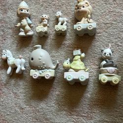 Precious Moments Birthday Train Clown And Other Pieces: Precious Moments "Bless The Days Of Our Youth" Figurine