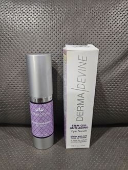 New, Derma Devine Advanced Anti-Aging Eye Serum- Restore Brightness and Lift- Diminish Wrinkles - Reduce Crow's Feet and Dark Cirlces