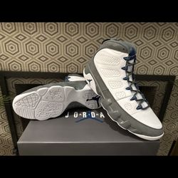 Jordan 9 “Flint Grey French Blue” 