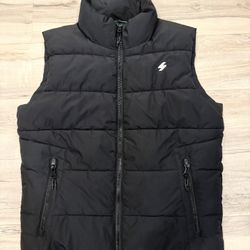 SUPERDRY Puffer Vest With Pockets - Men’s Medium
