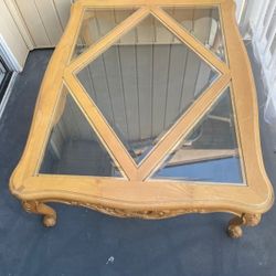 $50 Coffee Table And End Table Set