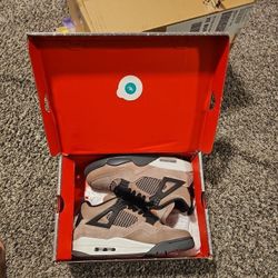 Jordan 4s " Taupe Haze " Size 9 Excellent Condition 