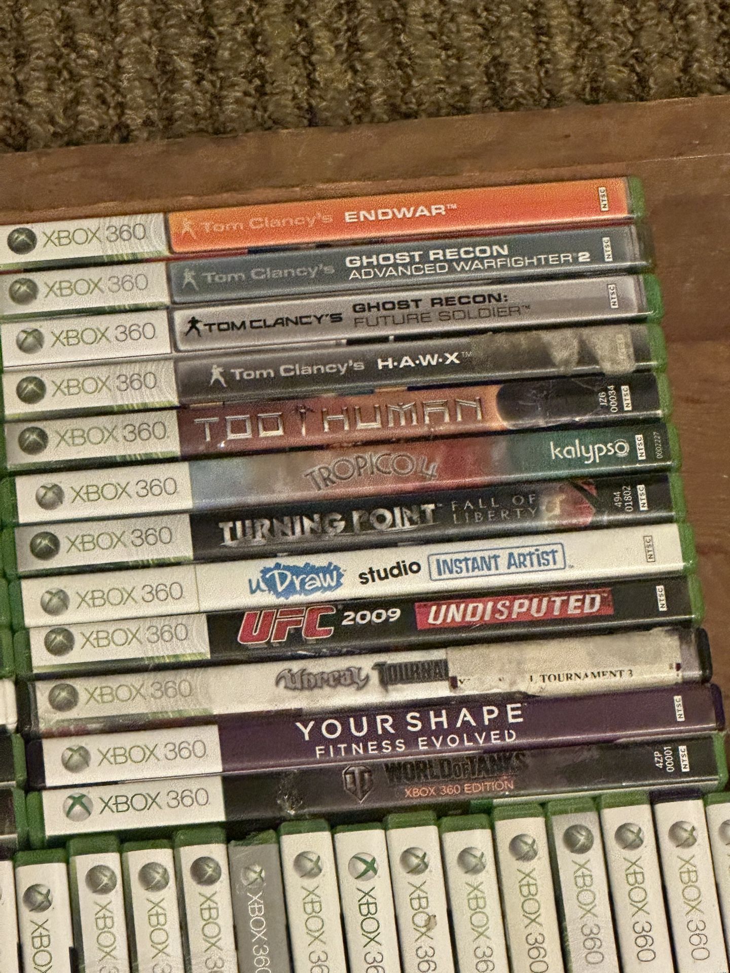 Xbox 360 Games $10 Each 