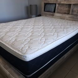 NEW QUEEN PILLOW TOP MATTRESS WITH BOX SPRING