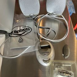 Klipsch Speakers 3 Pair, Subwoofer and Controller All Under $200