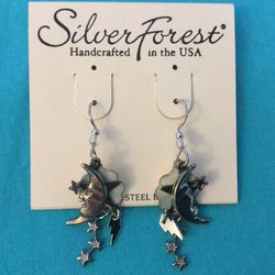 SILVER FOREST 🌳🌿Fashion earring