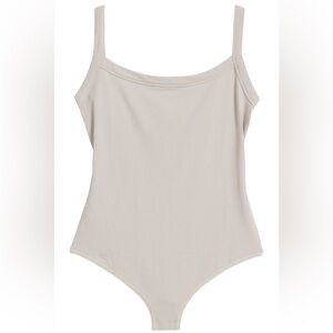 Skims COTTON JERSEY SCOOP NECK BODYSUIT