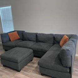 Gray Modular Sectional 