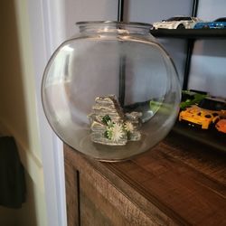 Fishbowl For That Aslo Comes Whit Plat