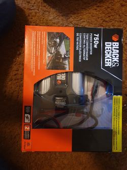 Black & Decker 750w power inverter