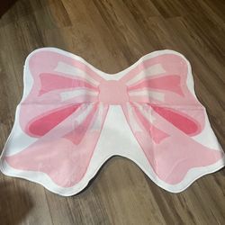 Pink Bow Mat