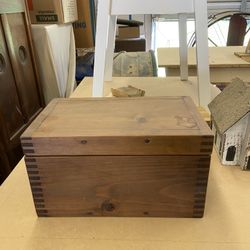 Handmade Wooden Storage Box