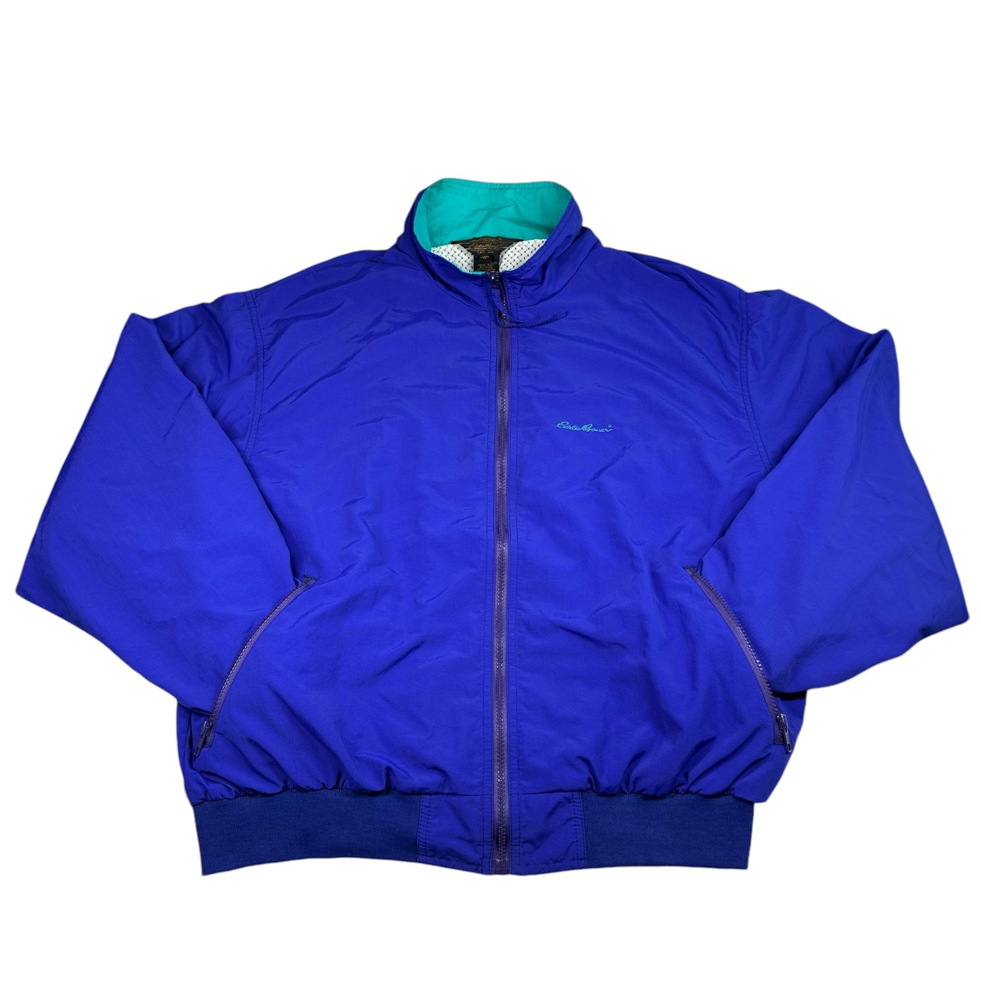 Vintage Eddie Bauer Jacket Mens Windbreaker Outdoors Made In The USA - Size L