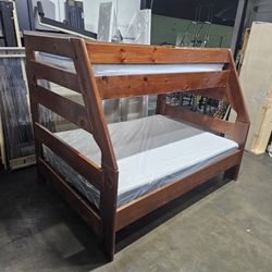 Twin Over Full Bunk Bed And Mattress 