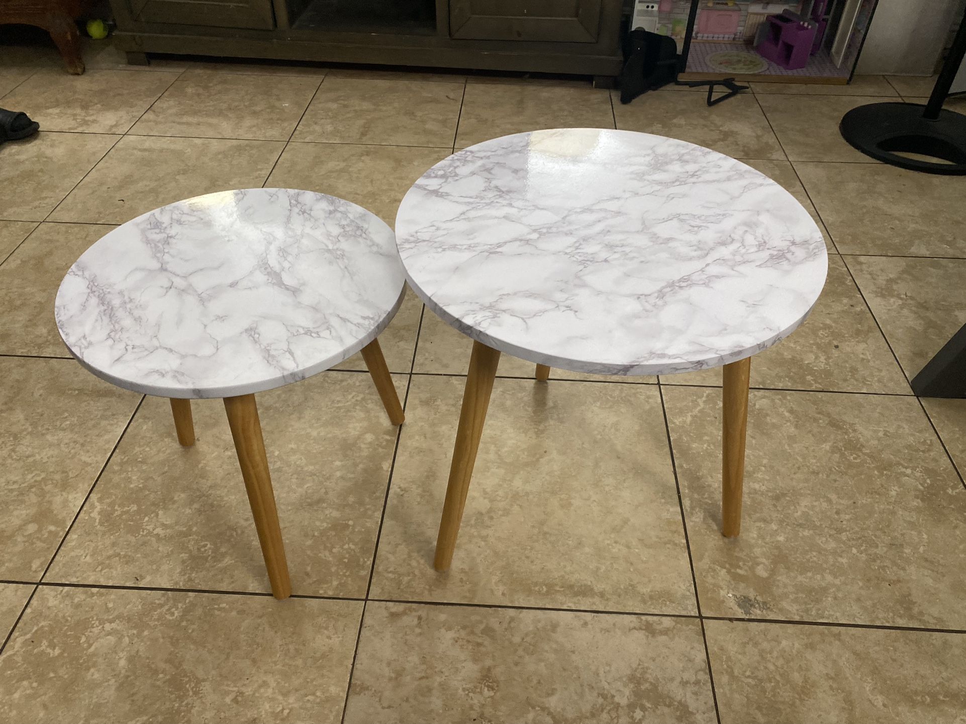 Nesting Miniature Side Tables