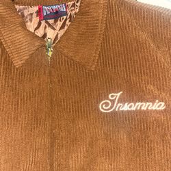 Small Mens Insomnia Corduroy Hoodie (exclusive)