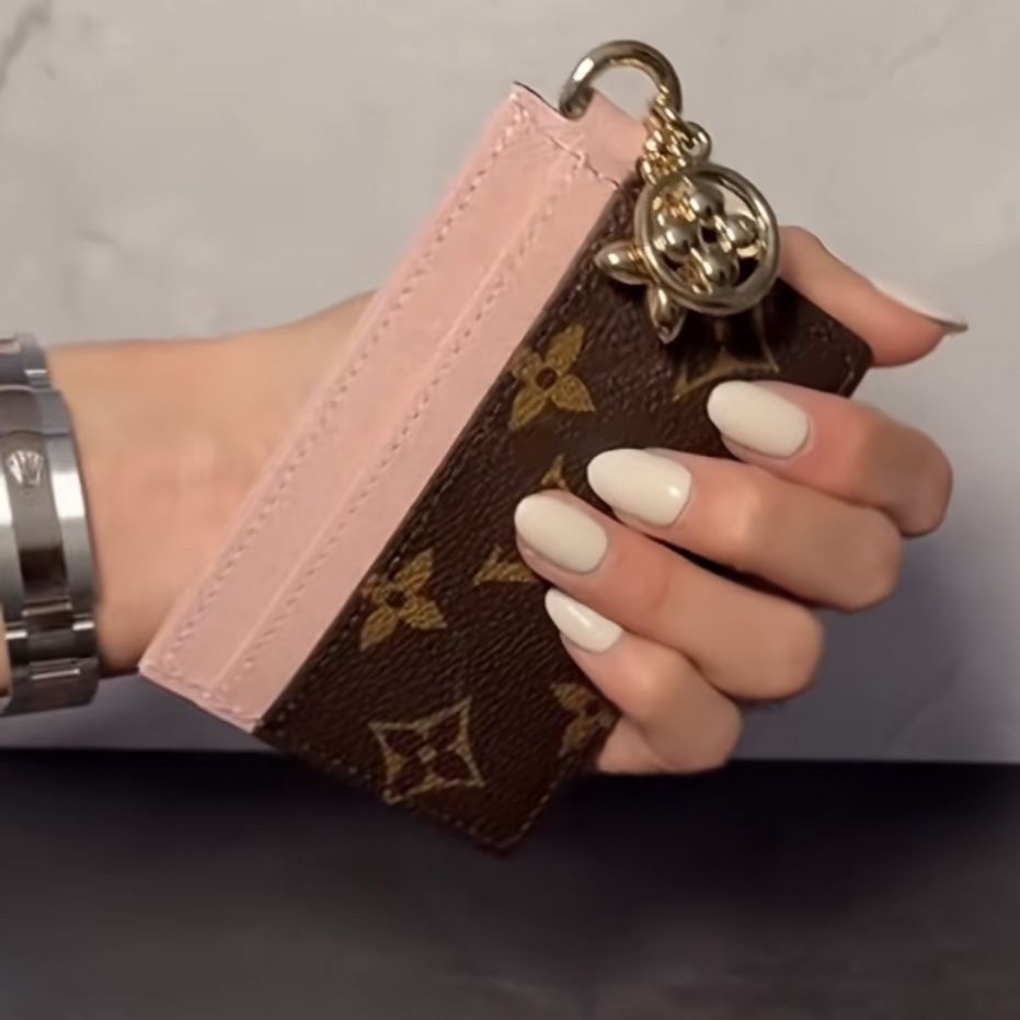 New Pink Card Wallet