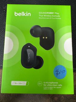 Belkin Bluetooth headphones last 30 hrs