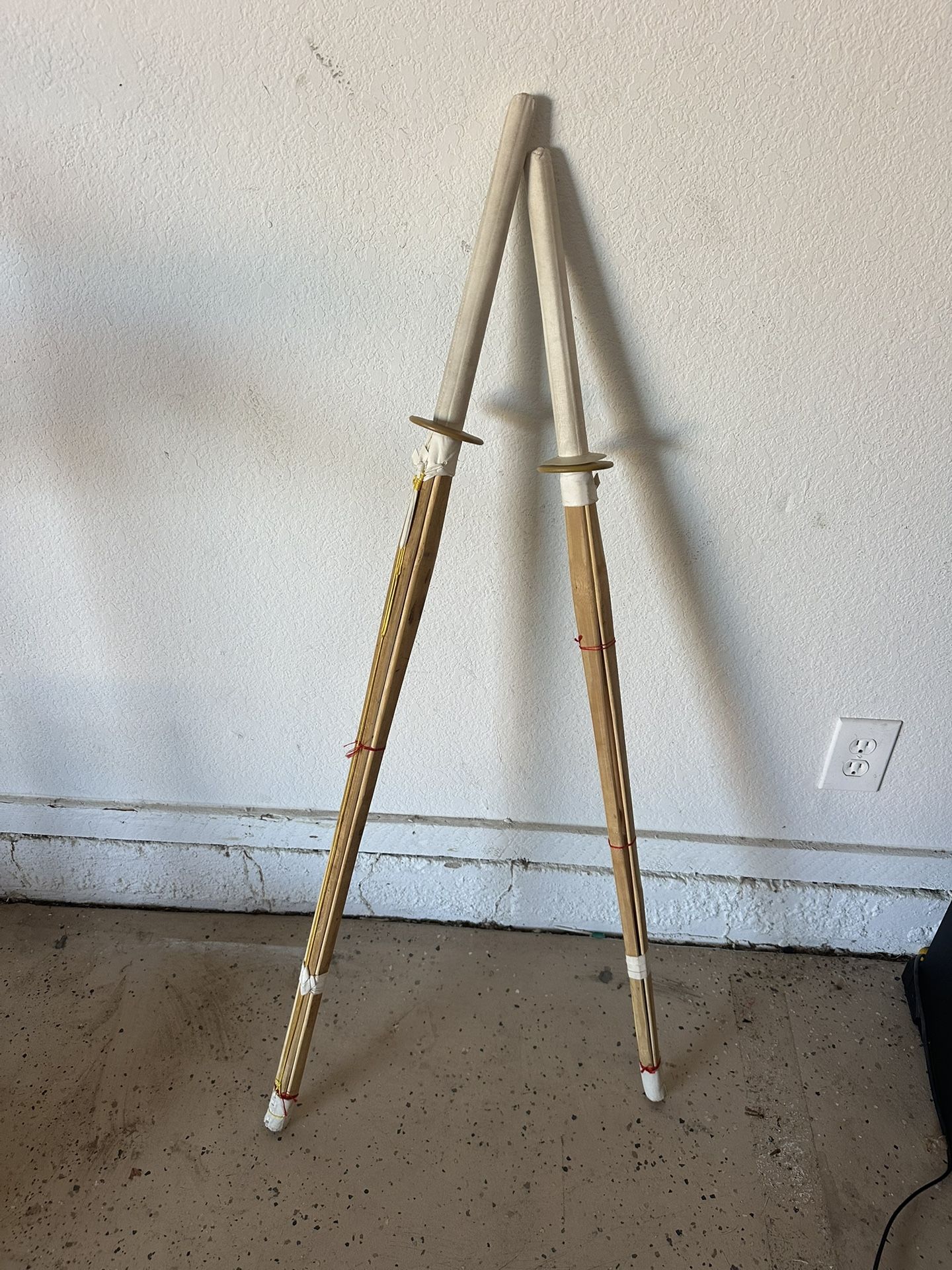 Wooden Bamboo Swords