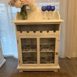 Vintage Wine Cabinet 