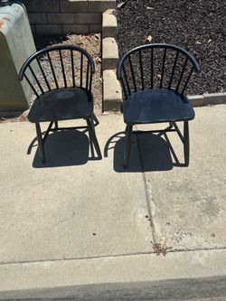 Wood chairs