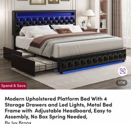 Queen Size  Bed Frame