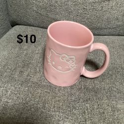 Pink Hello Kitty Mug