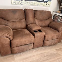 Love Seat With recliner