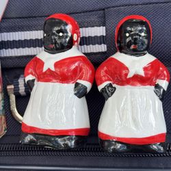 Aunt Jemima Salt And Pepper Shakers