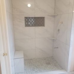 Shower Tile Work 