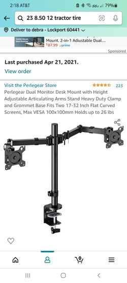 Dual Mount For Flat Or Curved Screens