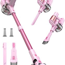 AOKOAK Pink Cordless Vacuum Cleaner