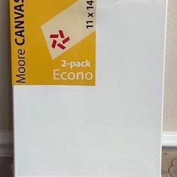 Two Moore Art Canvas 11x14 Inches $5 for Both 