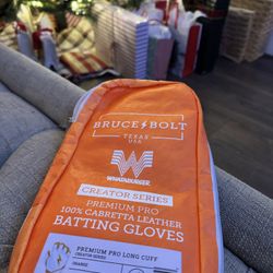 Bruce Bolt Whataburger Batting Gloves