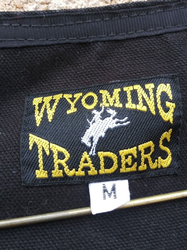 WYOMING TRADERS WESTERN BLACK VEST