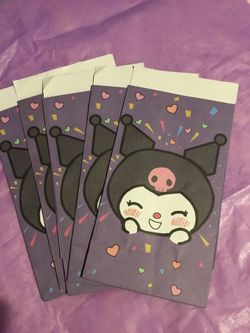 Kuromi paper lunch bags each $1.50