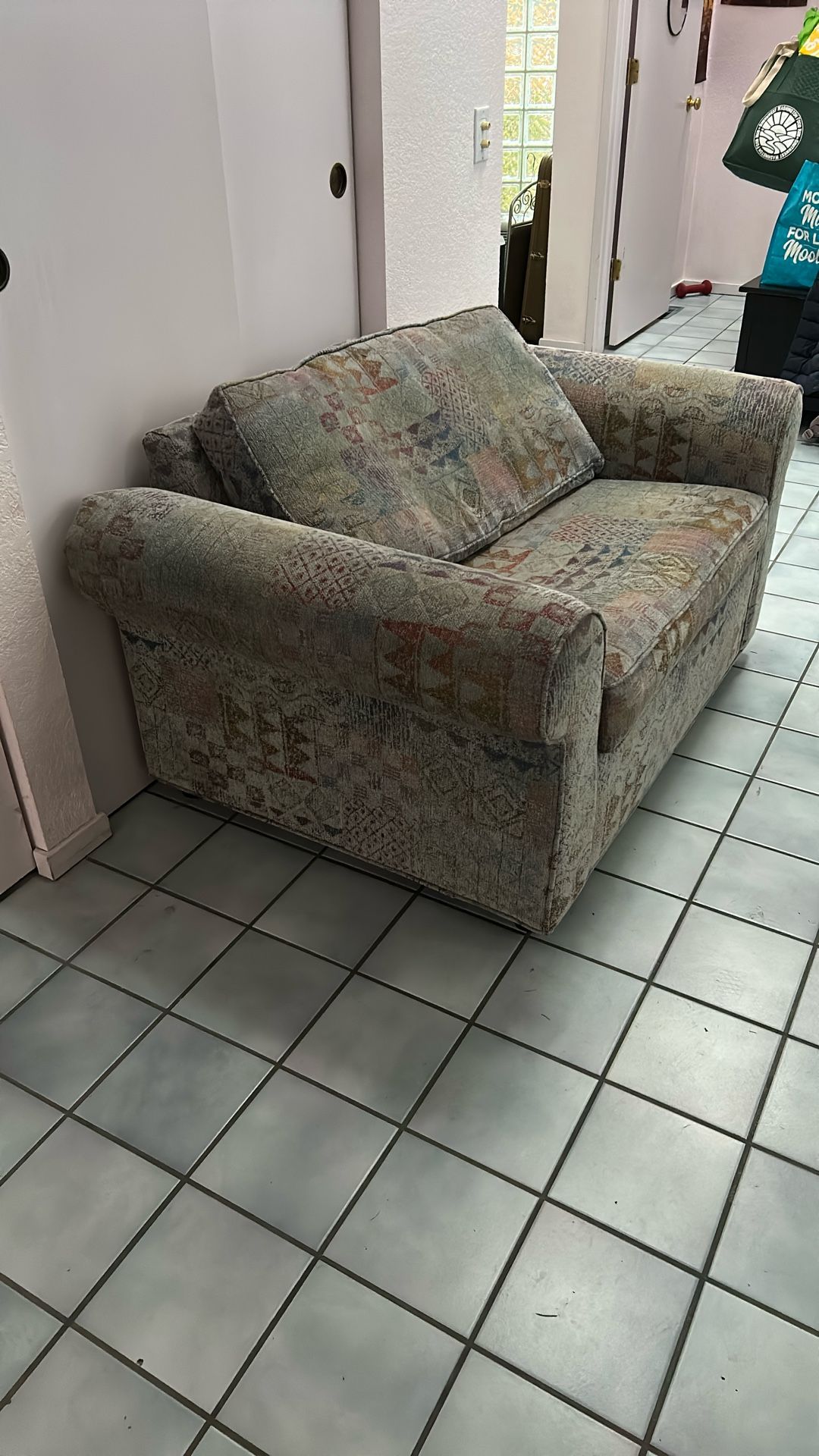 Love Seat With A Twin Size Pull Out Bed