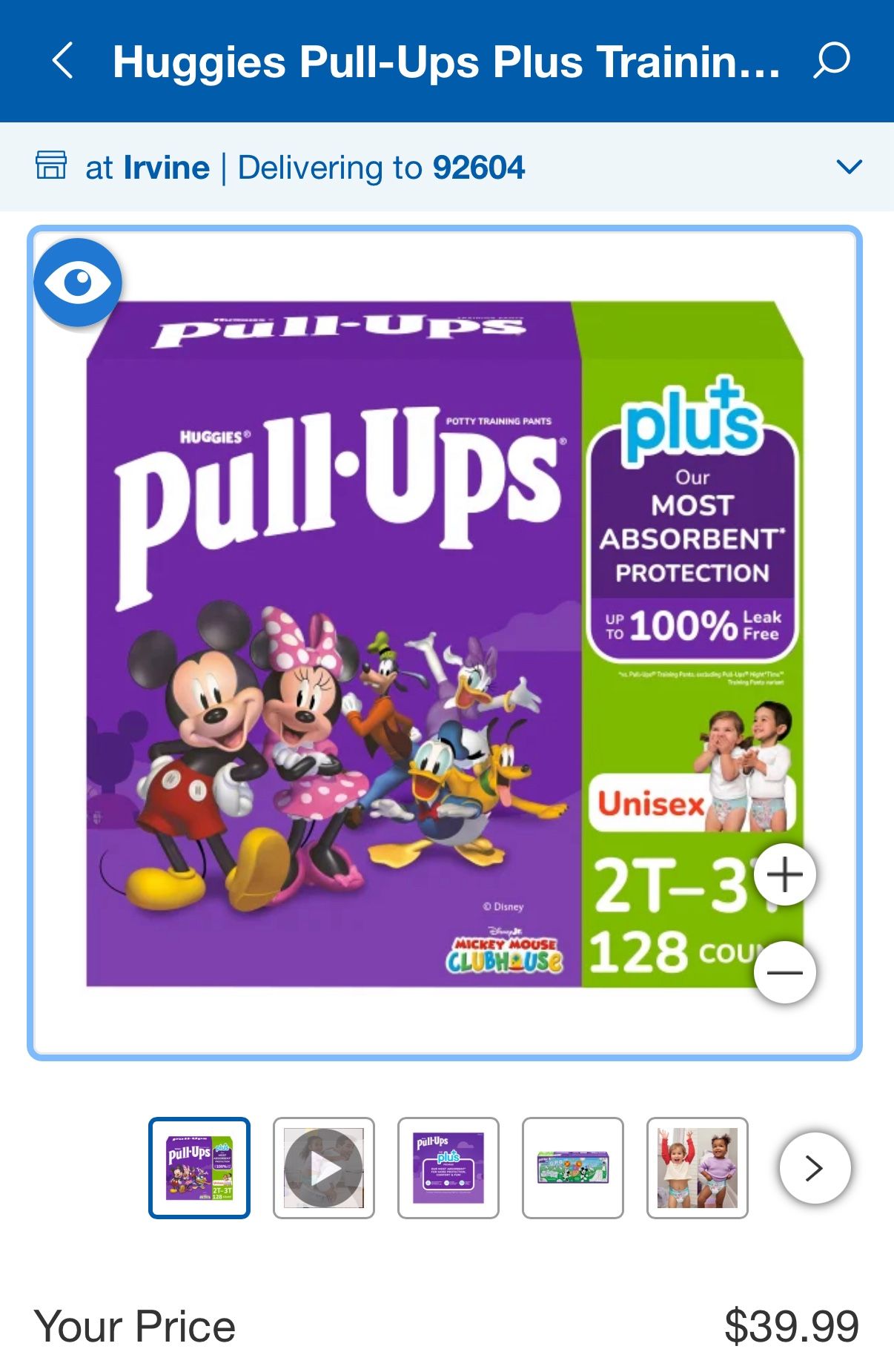 Pull Ups Huggies Size 2t 3t 