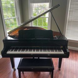 Yamaha - Beautiful Black Gloss Baby Grand