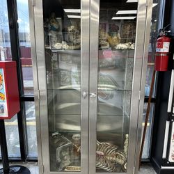 Vintage Steal Display Case 