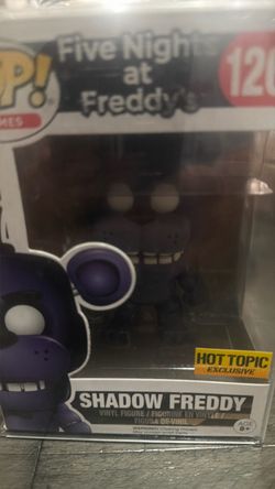 FUNKO POP! VINYL FIVE NIGHTS AT FREDDY'S SHADOW FREDDY 126 HOT TOPIC EXCLUSIVE