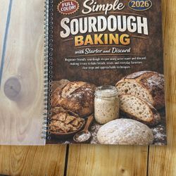 Sourdough Cookbook New  $10