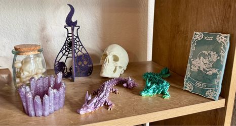Witchy / Goth Resin and 3D