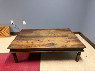 Rustic coffee table
