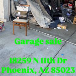 Garage Sale Tomorrow 11/03