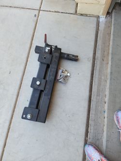 Jeep swing arm bike rack