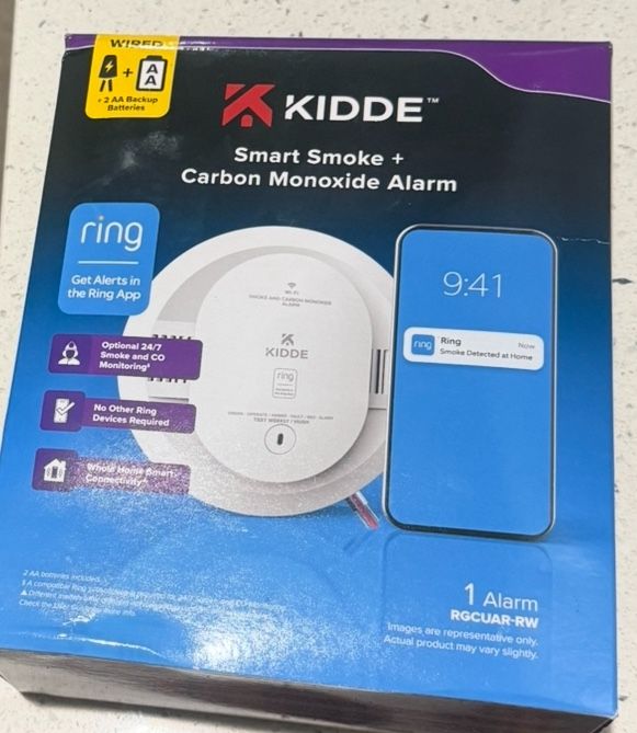 KIDDE SMART SMOKE + CARBON MONOXIDE ALARM