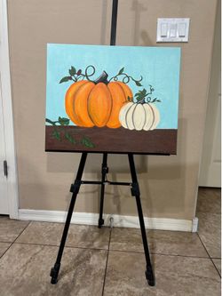 Beautiful pumpkin painting $45