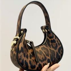 Leopard Print Women's Bag