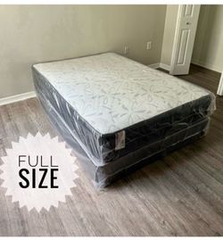 Full Size Mattress Set – Medium Comfort – Available Today 🚚